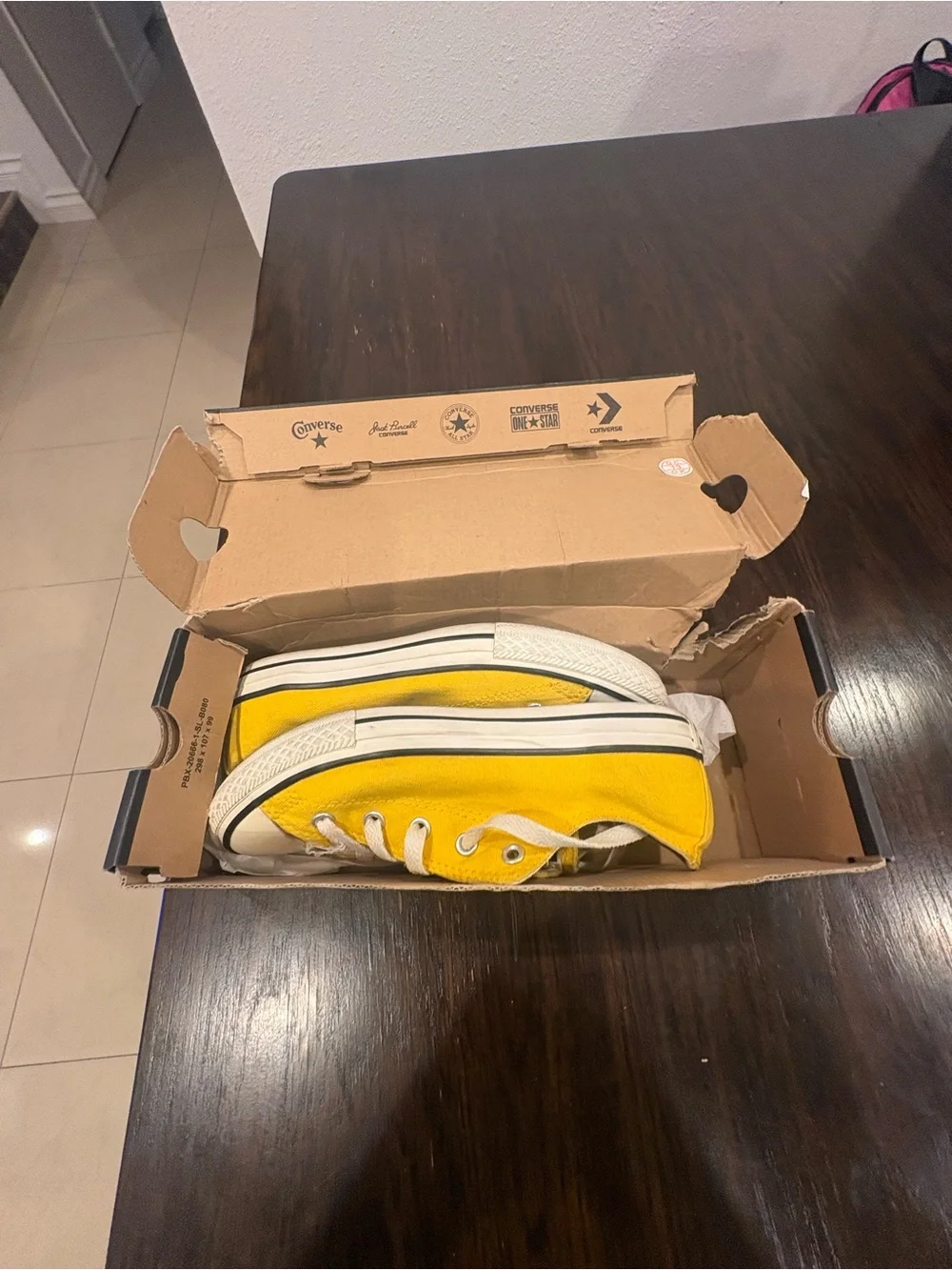 Converse bright yellow